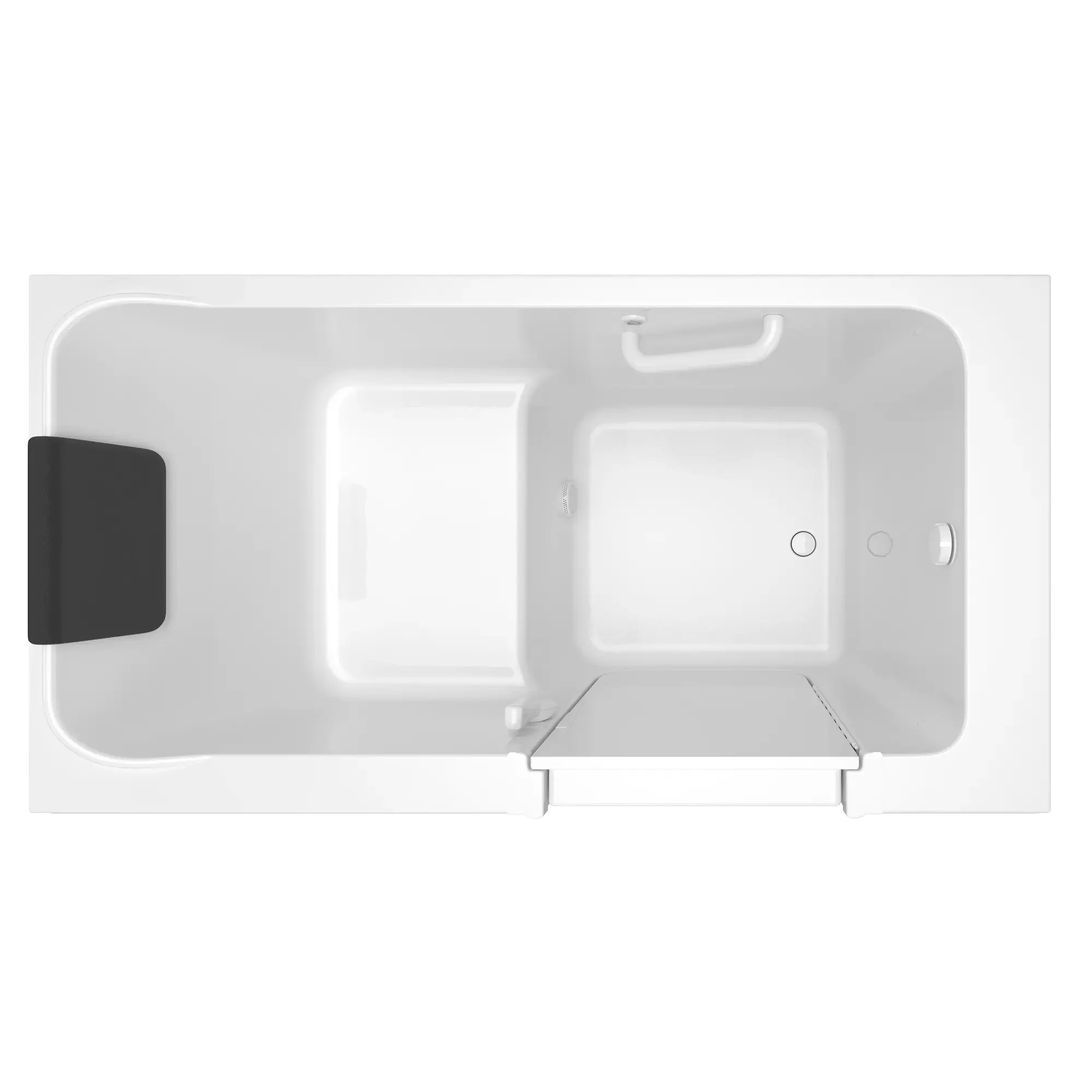 32 x 60 Inch Acrylic Walk-in Bathtub with Soaker System - Right Hand Drain - Luxury Spa Experience for Elderly & Mobility Needs - Perfect for Relaxation & Hydrotherapy at Home