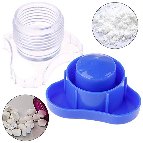 Plouluyt Pill Crusher Grinder - 1PC Medicine Cutter & Storage Box for Easy Medication - Perfect for Kids, Elderly, and Travel Use