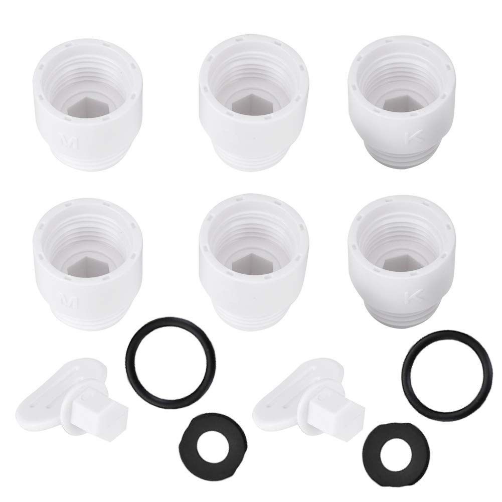 Japanese Shower Adapter for Handheld Shower Head - KMG Connector Hose Converter with G1/2in Thread - Bathroom Accessory Replacement for Leak-Free Shower Experience - Perfect for Home, Hotel & Spa Use