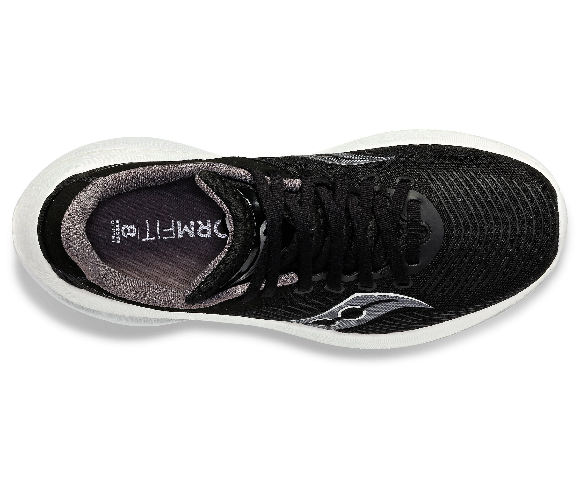 ASICS Men's Kinvara Pro Running Shoes (Size 10) - Lightweight Black/White Athletic Shoes for Marathon Training & Road Running