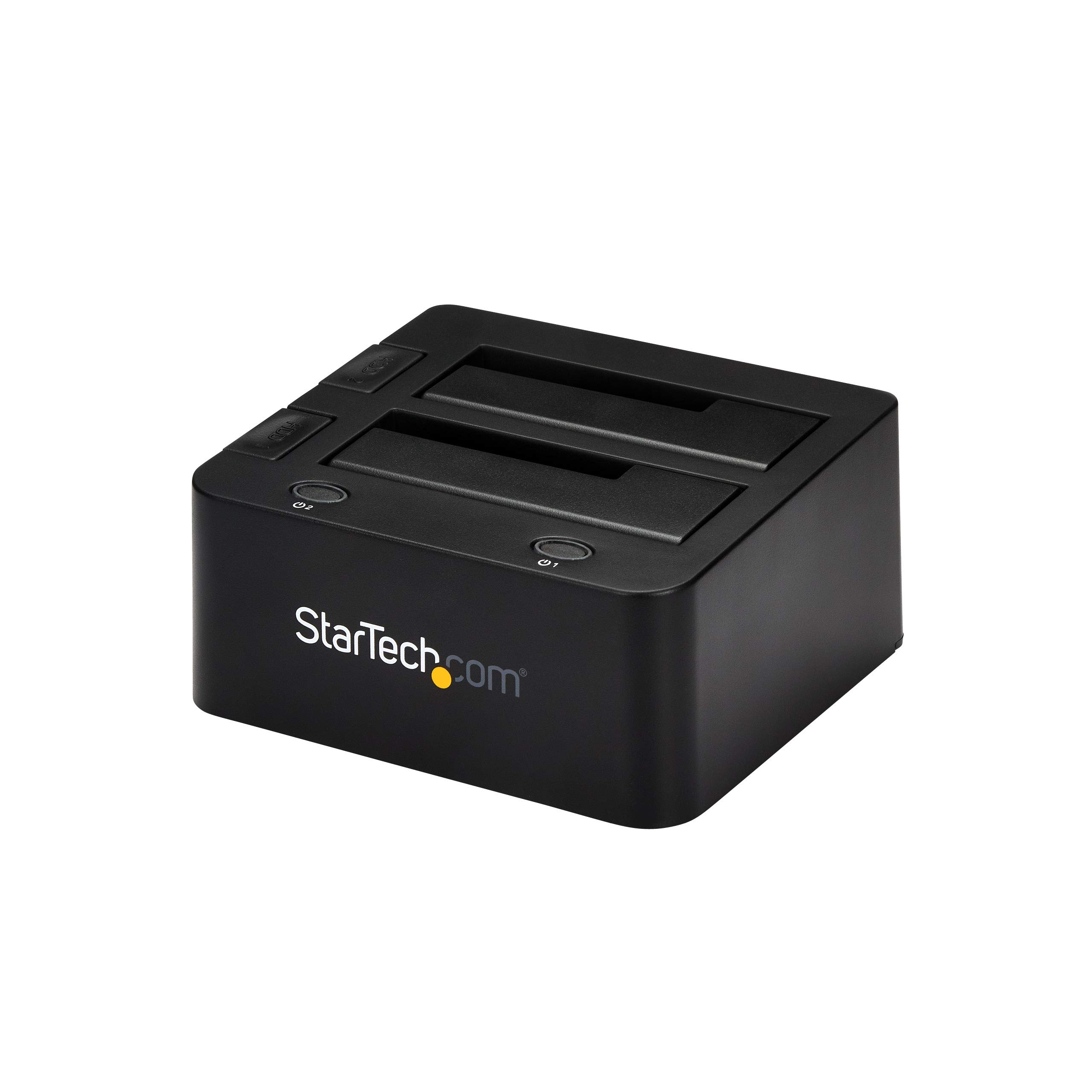 StarTech.com Dual-Bay USB 3.0 to SATA & IDE Hard Drive Docking Station - External HDD/SSD Enclosure for 2.5