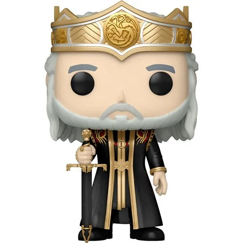 House of the Dragon Viserys Targaryen Pop! Vinyl Figure #02 - Game of Thrones Collectible for Display & Gifts - Perfect for Fans, Movie Nights & Home Decor