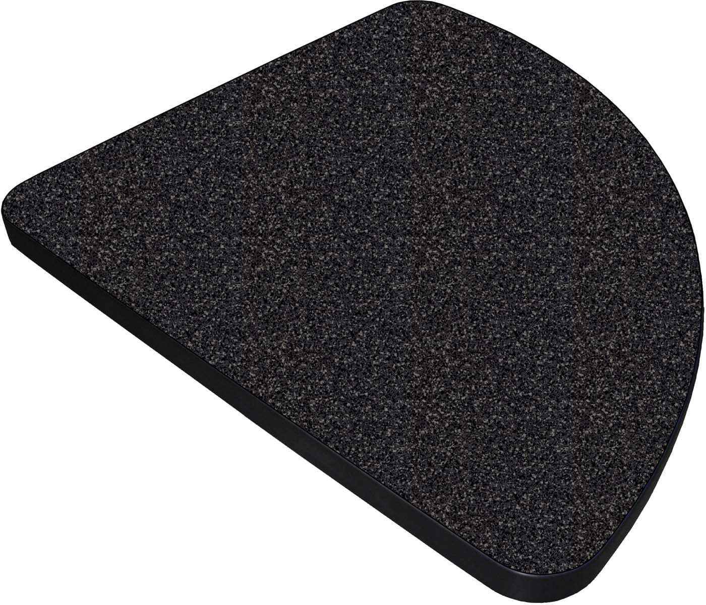 Safco Mayline Sync 90 Degree Pie Connector Table Anthracite [P9024TANT] - Conference Room & Office Furniture for Modular Workstations