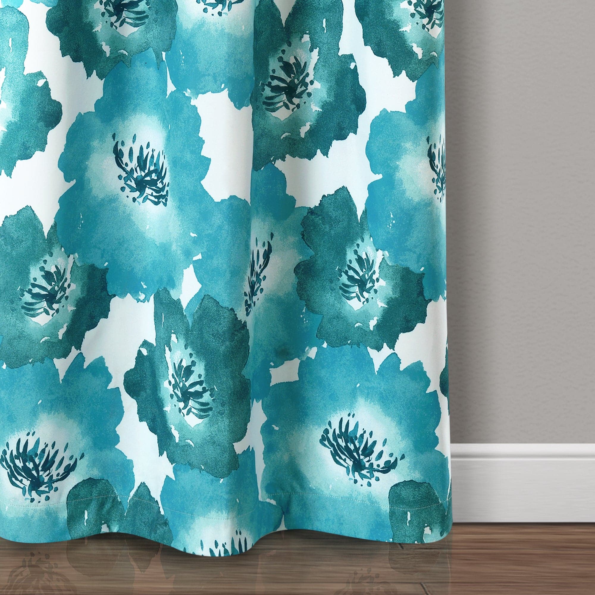 Julie Floral Insulated Blackout Curtains - Thermal Grommet Window Panels for Bedroom & Living Room - Energy Efficient, Noise Reducing, Light Blocking Drapes for Home Decor