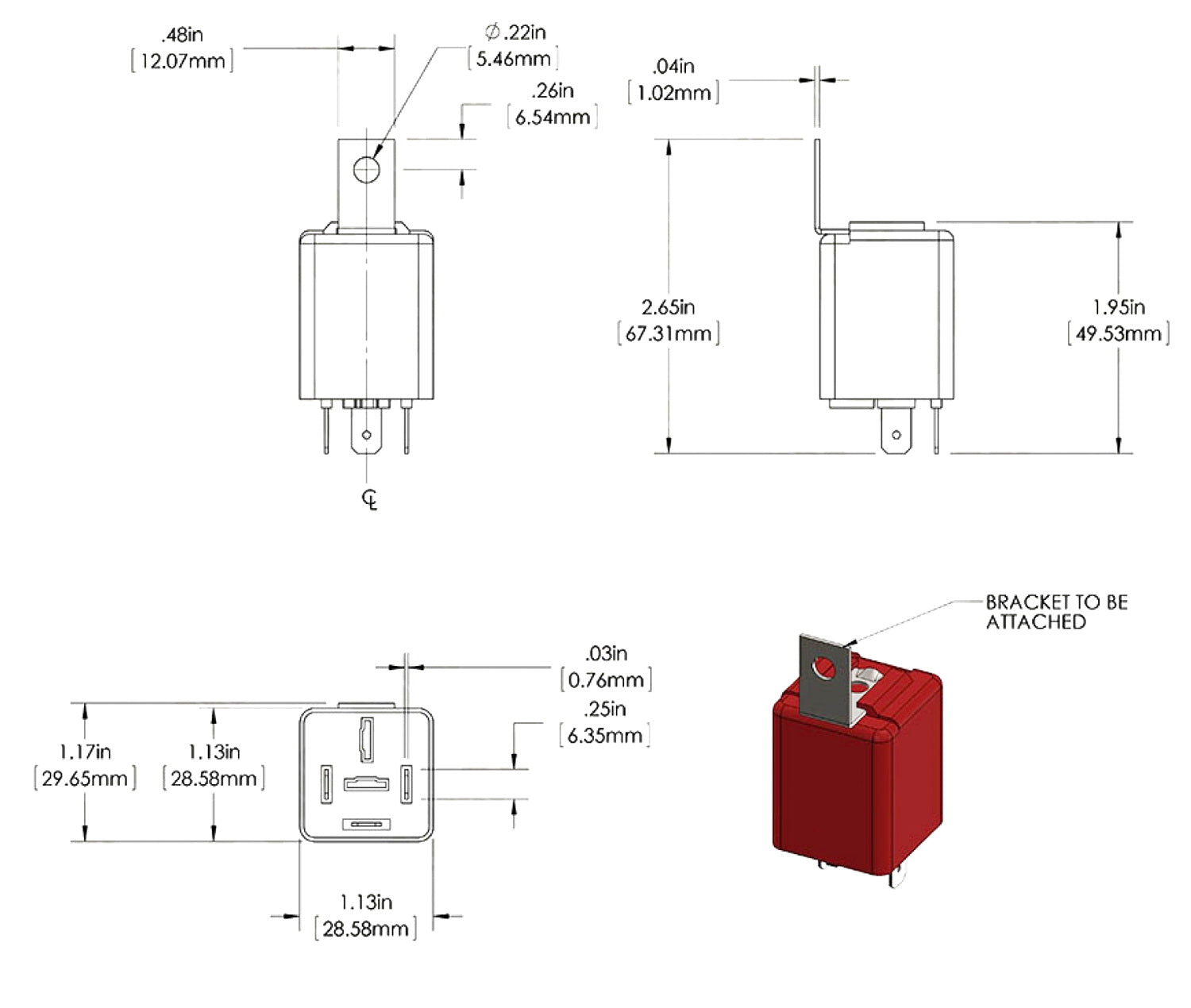 12V 3 Pin FLL008 FL3 Electronic Flasher Relay for LED Turn Signal Hyper Flash Fix - Perfect for Car, Truck, Motorcycle Turn Signal Light Replacement