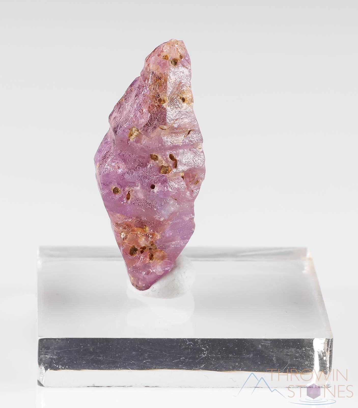Natural Pink Raw Sapphire Crystal - Genuine Birthstone for Jewelry Making, Unique Gift for Her (37812) | Perfect for DIY Crafts, Healing Crystals & Gemstone Collections