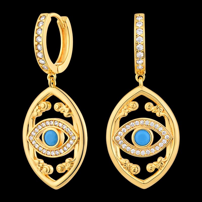 Exquisite Evil Eye-Gold