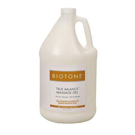 Biotone True Balance Massage Gel - 128 oz Professional Massage Lotion for Deep Tissue & Relaxation - Ideal for Spa, Physical Therapy & Home Use