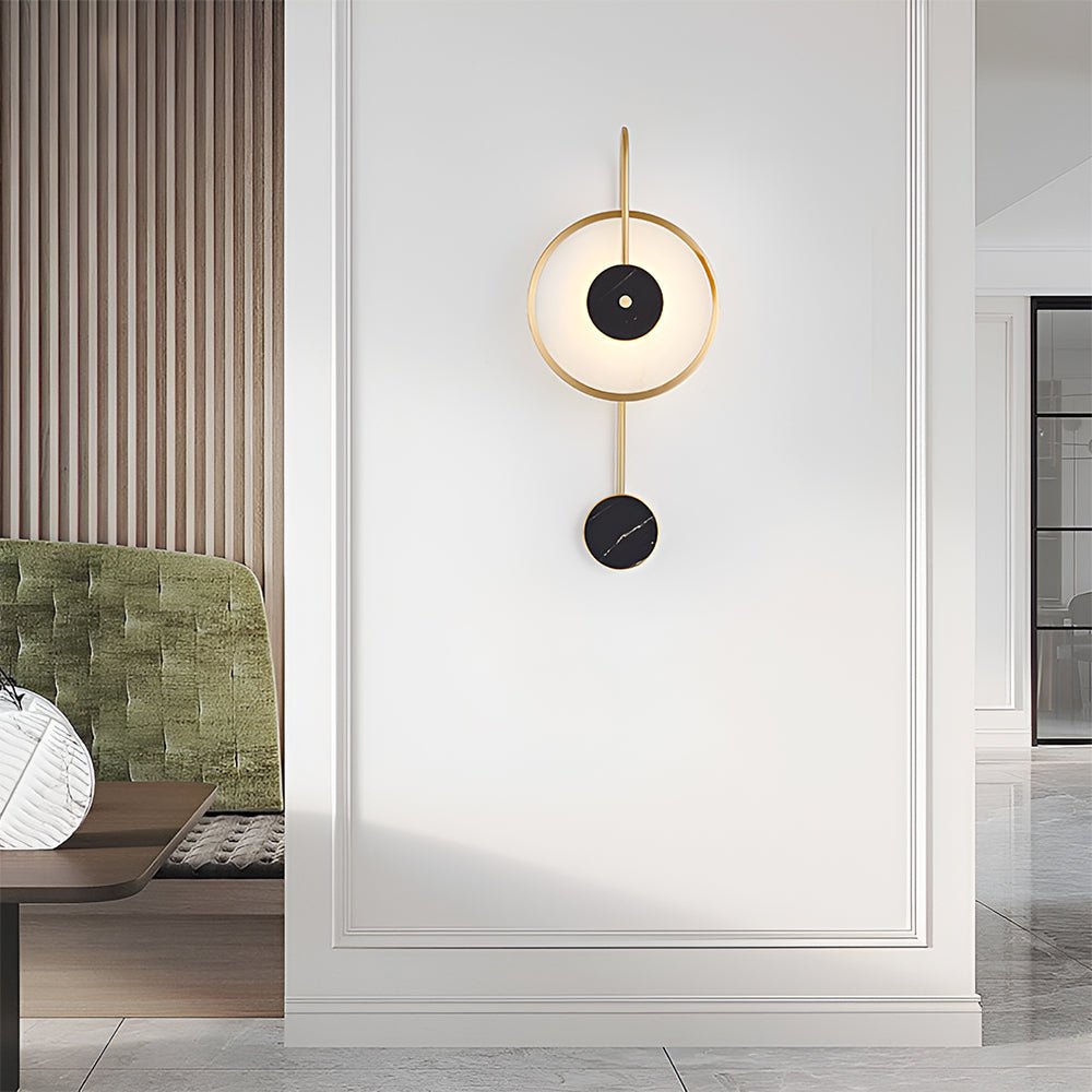 Kandy Alabaster Wall Lamp - Modern Minimalist Sconce Light Fixture for Bedroom, Living Room & Hallway Lighting