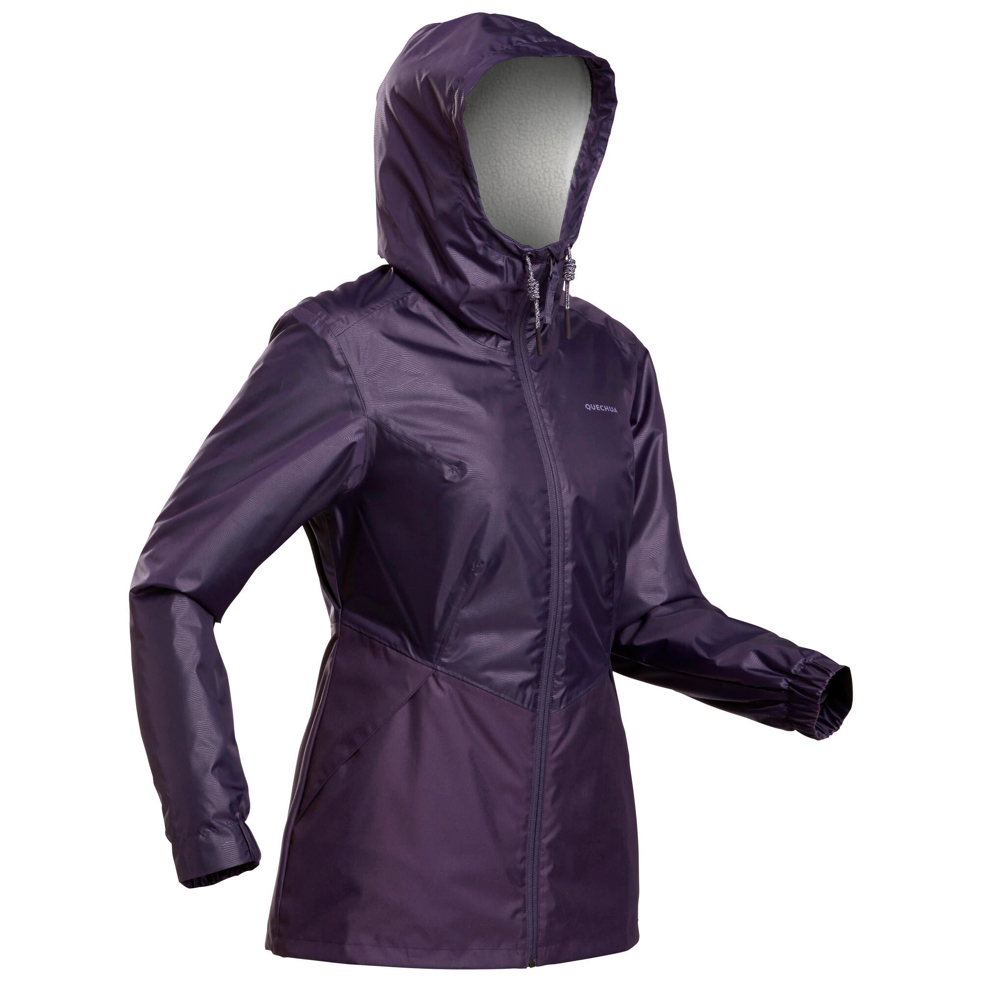 Quechua Women's SH100 Waterproof Winter Jacket - Insulated Cold Weather Coat for Hiking, Skiing & Outdoor Activities