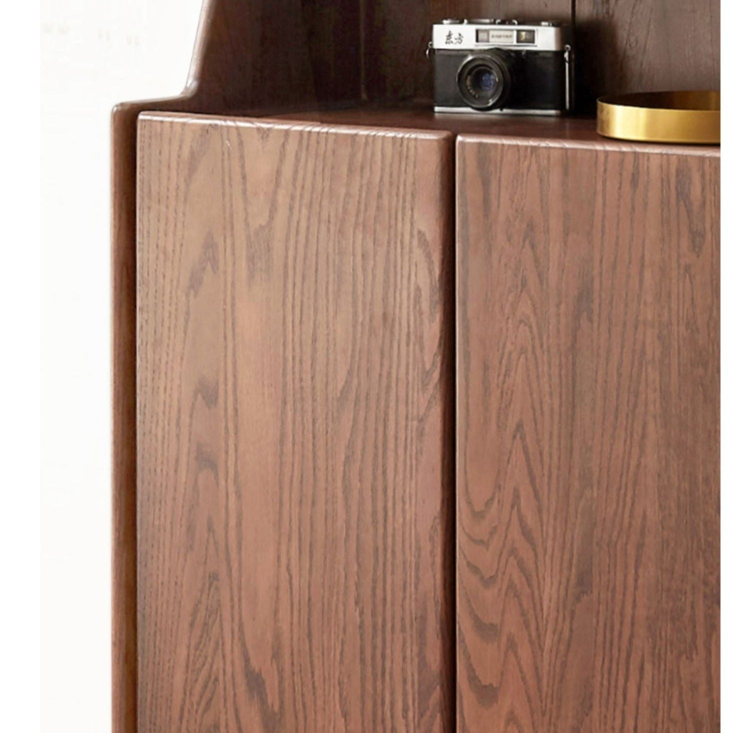 Solid Oak Wood Shoe Storage Cabinet - Rustic Entryway Organizer with Bench Seat for Hallway, Porch, or Mudroom - Perfect for Shoes, Boots, and Outdoor Gear Storage