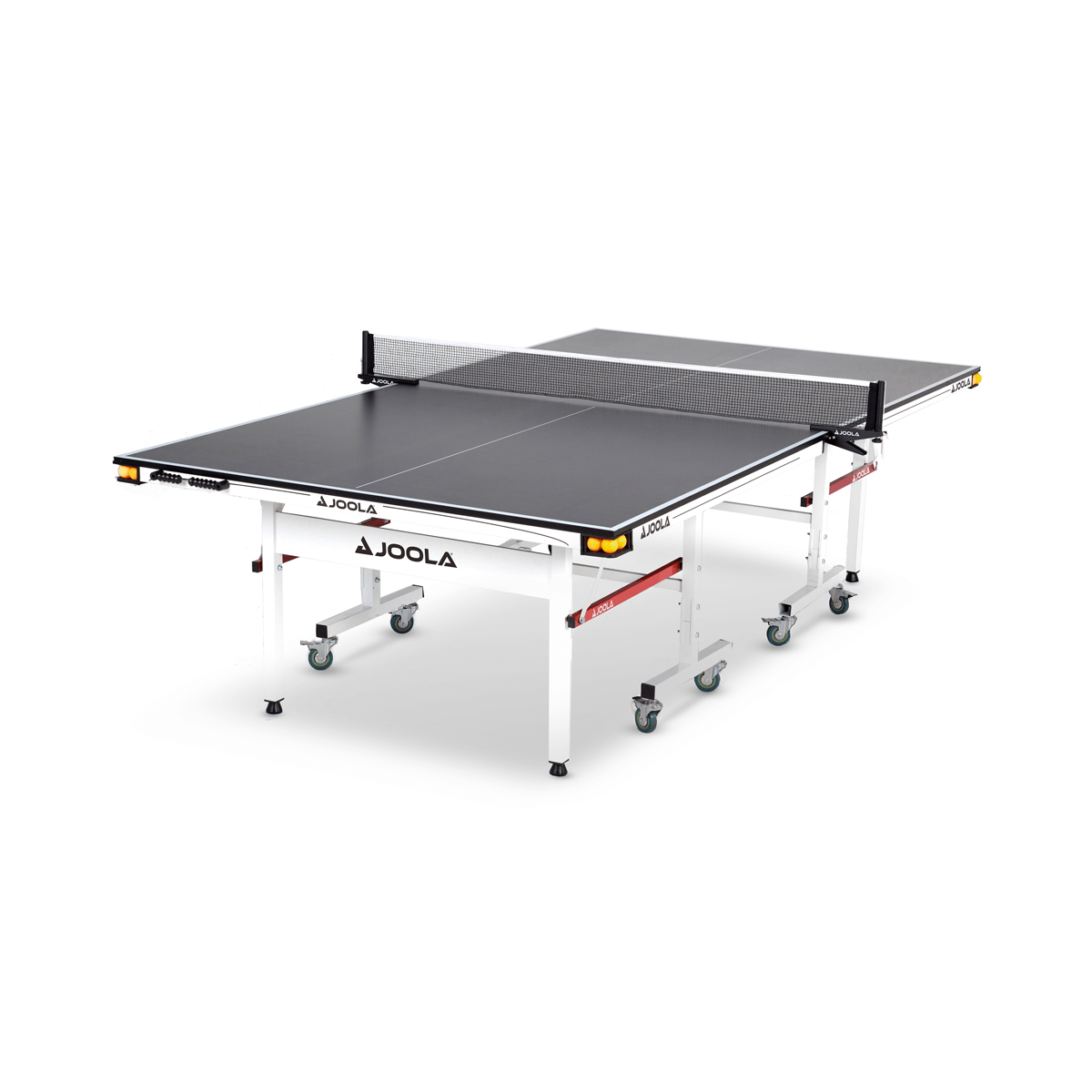 JOOLA Rapid Play 180 Indoor/Outdoor Table Tennis Table - 18mm Thick Top - Professional & Recreational Ping Pong Table for Home, Backyard, or Club Use