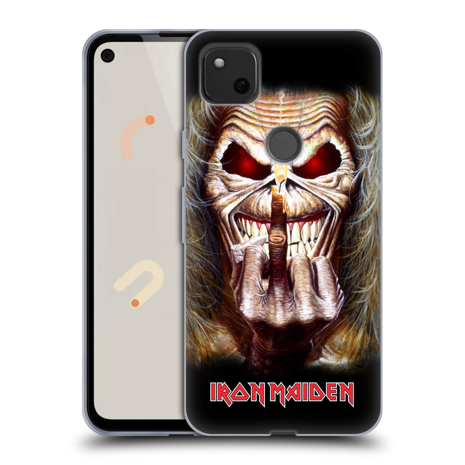 Iron Maiden Soft Gel Case for Google Pixel 4a - Rock Style Protection
