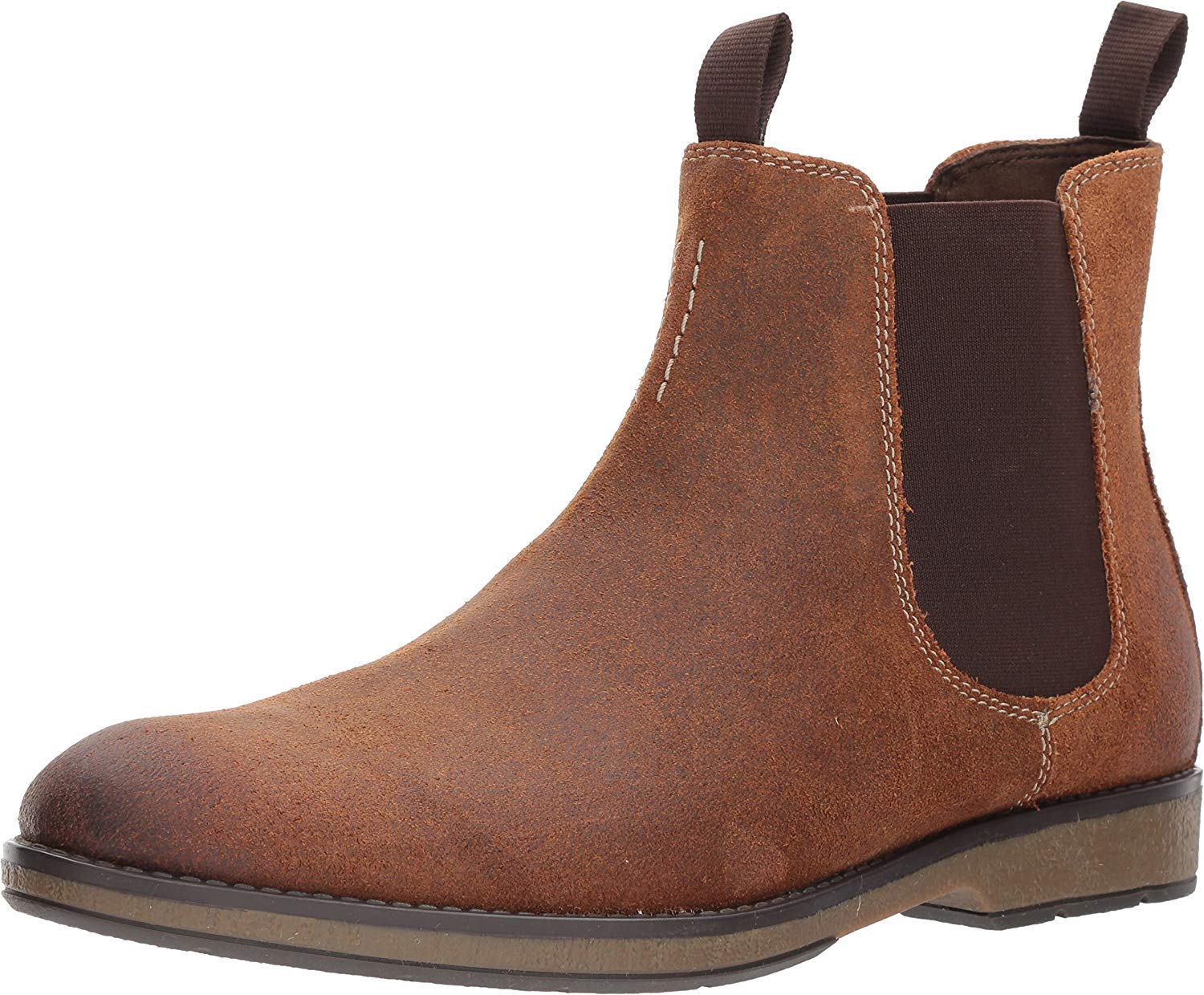 Clarks Men's Hinman Chelsea Boot - Comfortable Leather Ankle Boots for Casual & Dress Wear - Perfect for Office, Travel & Everyday Use
