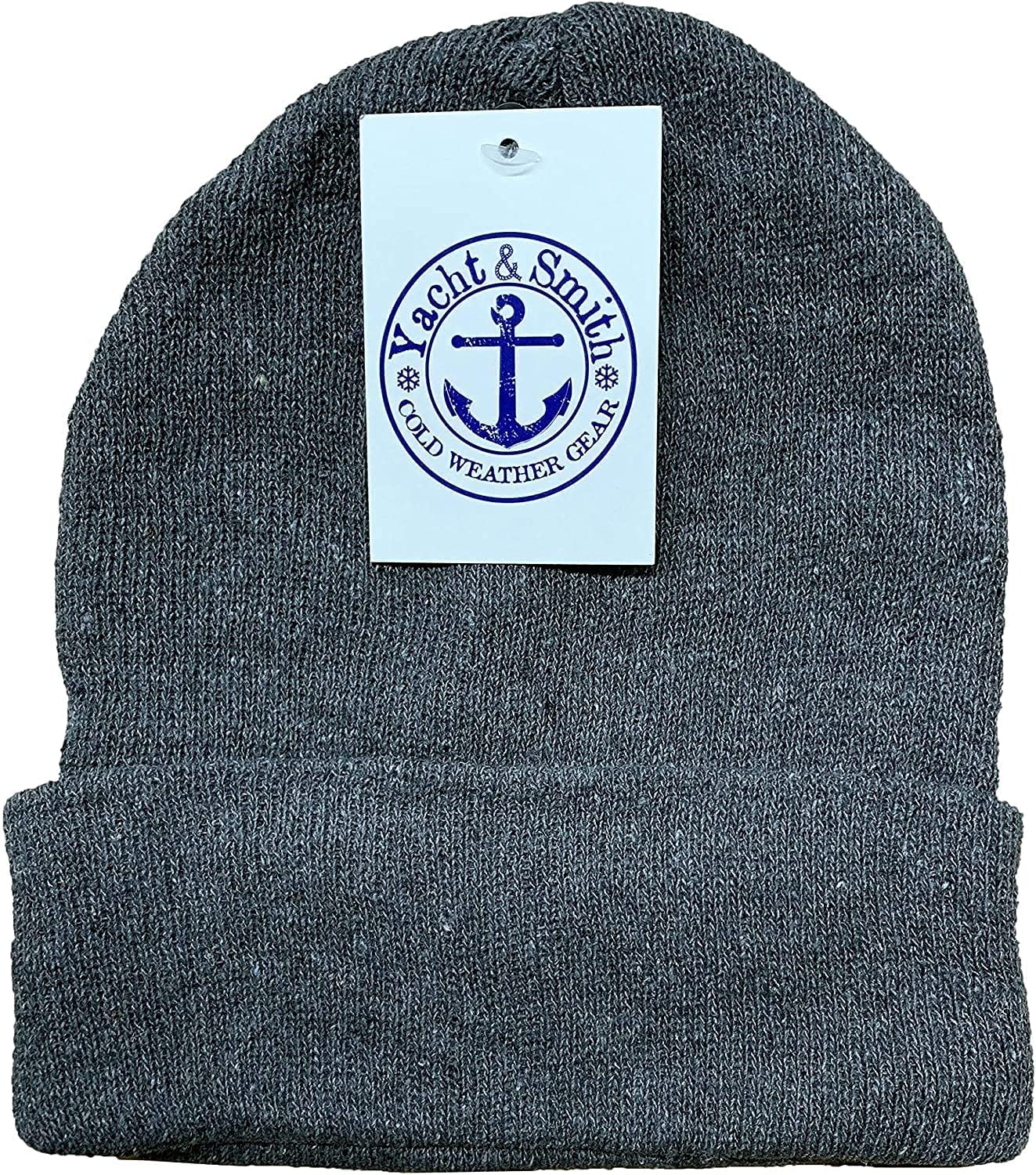 60 Pack Yacht & Smith Wholesale Beanie Hats - Bulk Thermal Winter Hats for Men, Women & Kids - Perfect for Skiing, Snowboarding & Outdoor Winter Activities
