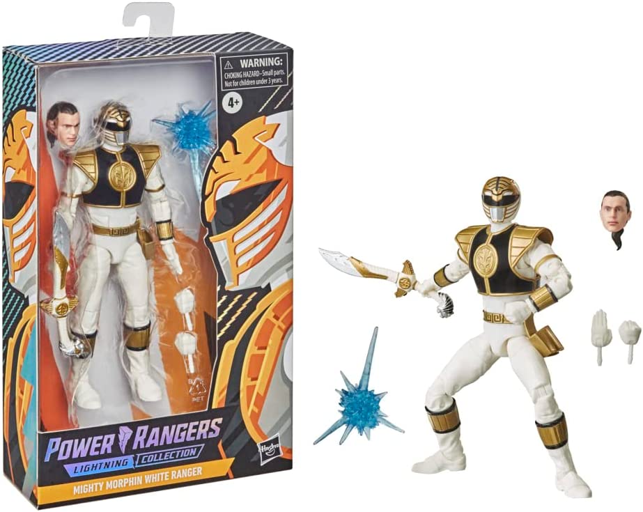 Mighty Morphin White Ranger Power Rangers Lightning Collection 6