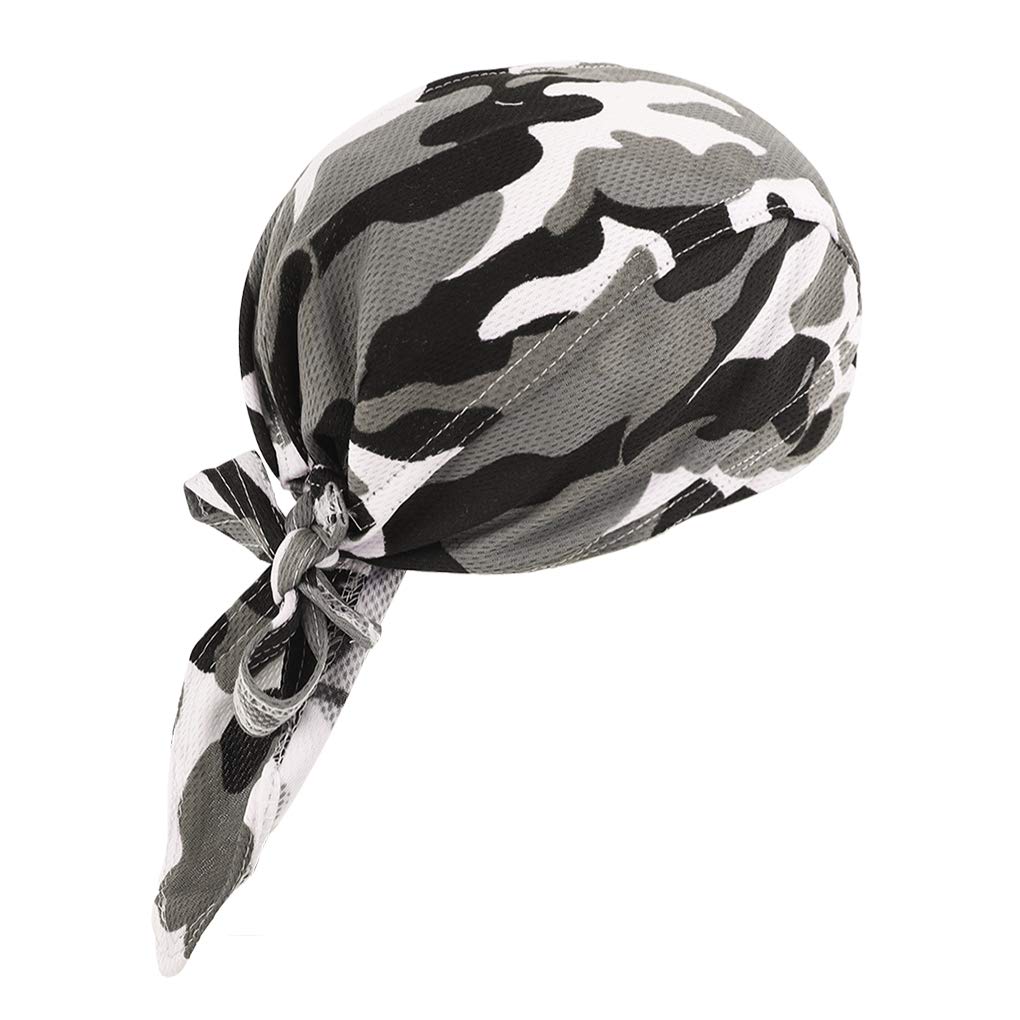 PURFUN Breathable Cycling Bandana for Men & Women - Adjustable Sweat-Wicking Quick-Dry Mesh Head Scarf, Skull Cap & Head Wrap - Perfect for Biking, Running, Hiking & Outdoor Sports