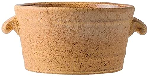 Vintage Japanese Ceramic Bowls Set - 17x9cm Retro Binaural Food Trays for Salad, Fruit, Vegetables & Cutlery | Perfect for Home Dining, Party Serving & Asian Cuisine Presentation