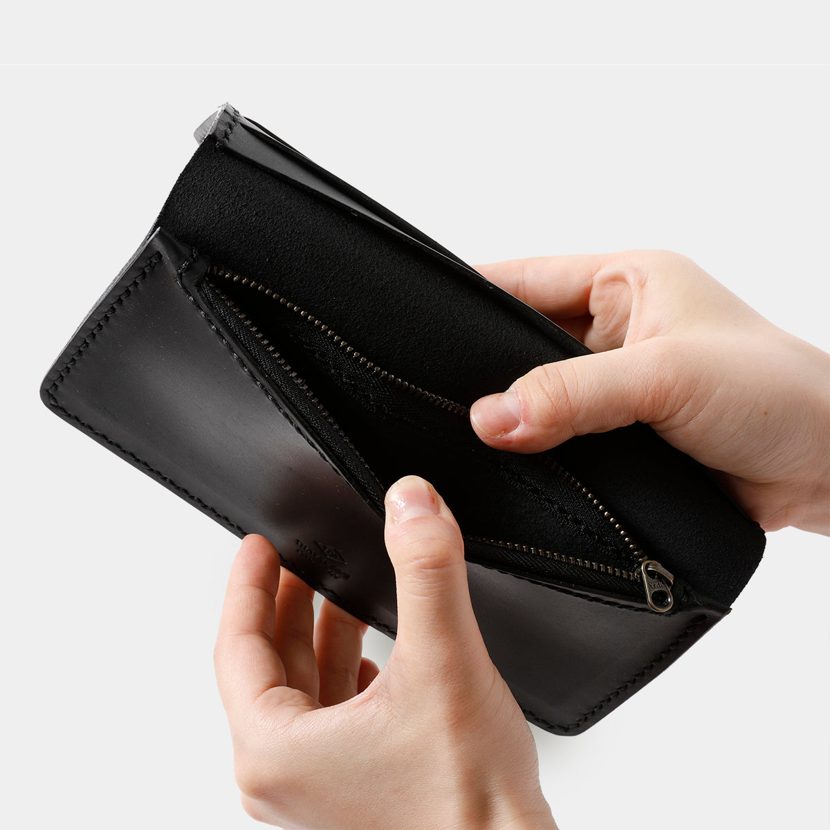 TRAVELER'S COMPANY Premium Leather Long Wallet for Men & Women - Slim RFID Blocking Travel Wallet - Black | Perfect for Business Trips, Daily Use & Passport Holder