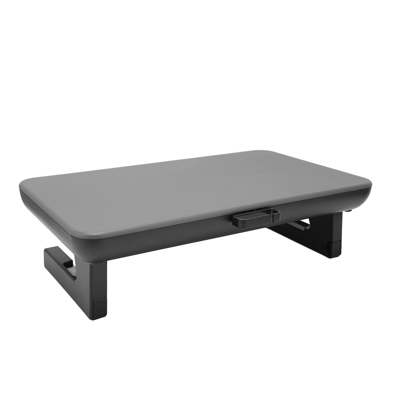 Ergonomic Foldable L-Shaped Computer Monitor Riser & Laptop Stand - Space Saving Desk Organizer with Tripod Base for Home Office, Gaming Setup, and Workspace Efficiency