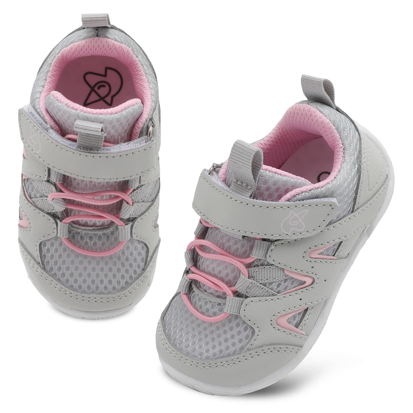 LeIsfIt Baby Walking Shoes for Boys & Girls - Non-Slip First Walkers, Breathable Toddler Sneakers with Soft Sole - Perfect for Indoor Play, Outdoor Adventures & Early Steps Development
