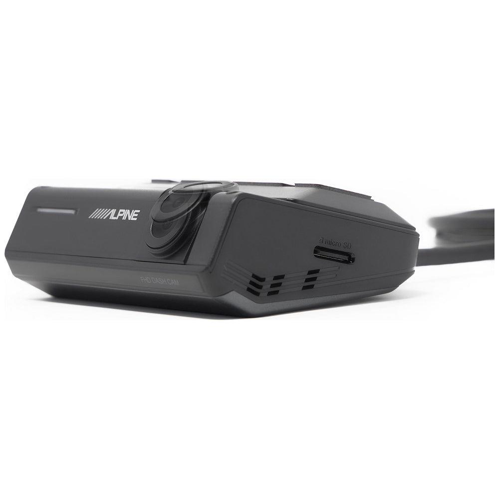 Alpine DVR C320R Premium 1080p HD Night Vision Dash Camera Bundle (Front + Rear) with Built-In GPS, G-Sensor & Parking Mode - Perfect for Road Trips, Uber/Lyft Drivers & Fleet Vehicle Security
