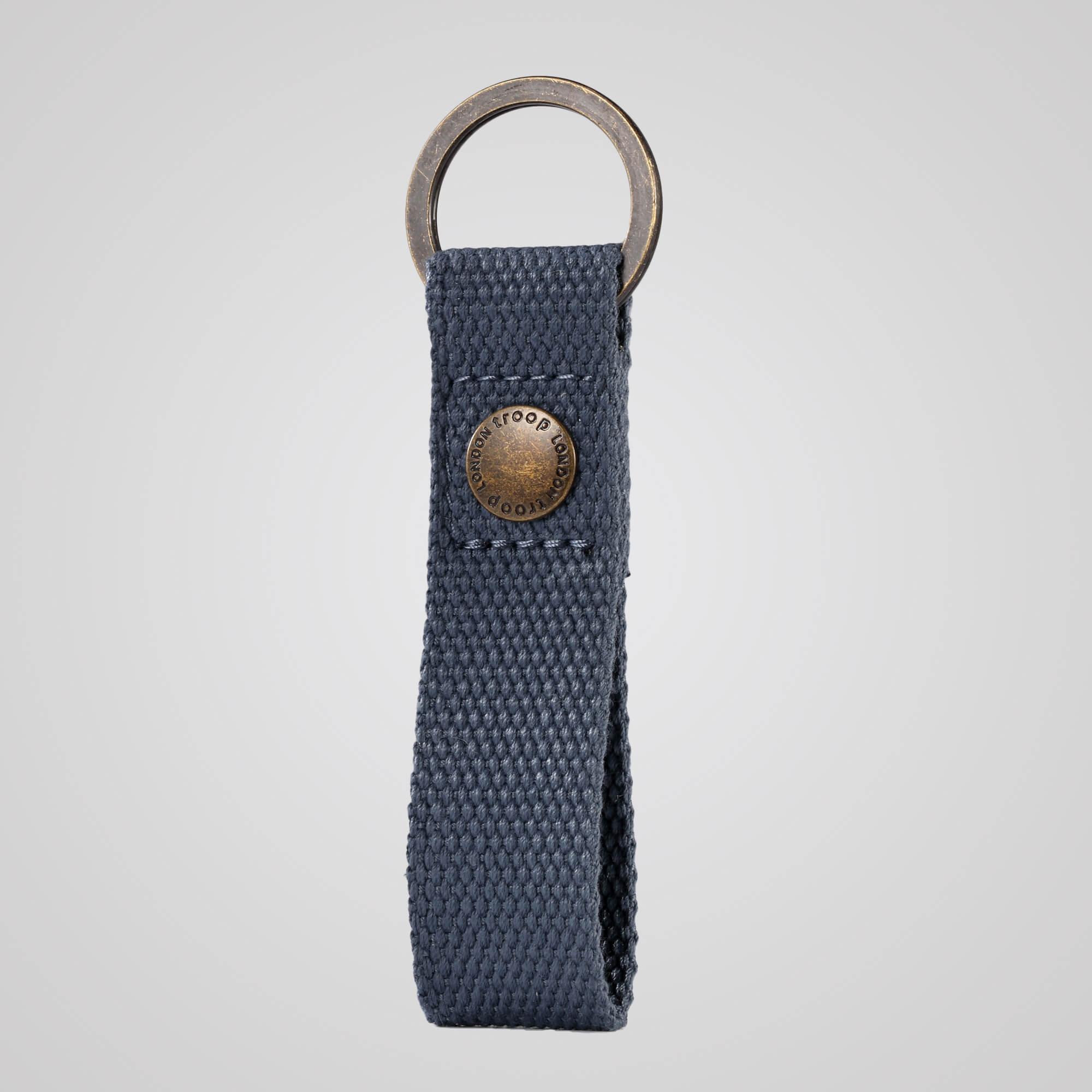Troop London Practical Loop Keyring - Durable Metal Key Chain for Keys, Car Keys & Accessories - Perfect for Home, Office & Travel Use