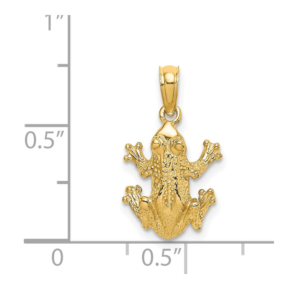 14K Gold Frog Pendant Necklace for Women - Elegant Animal Jewelry Gift for Her - Perfect for Birthdays, Anniversaries & Everyday Wear