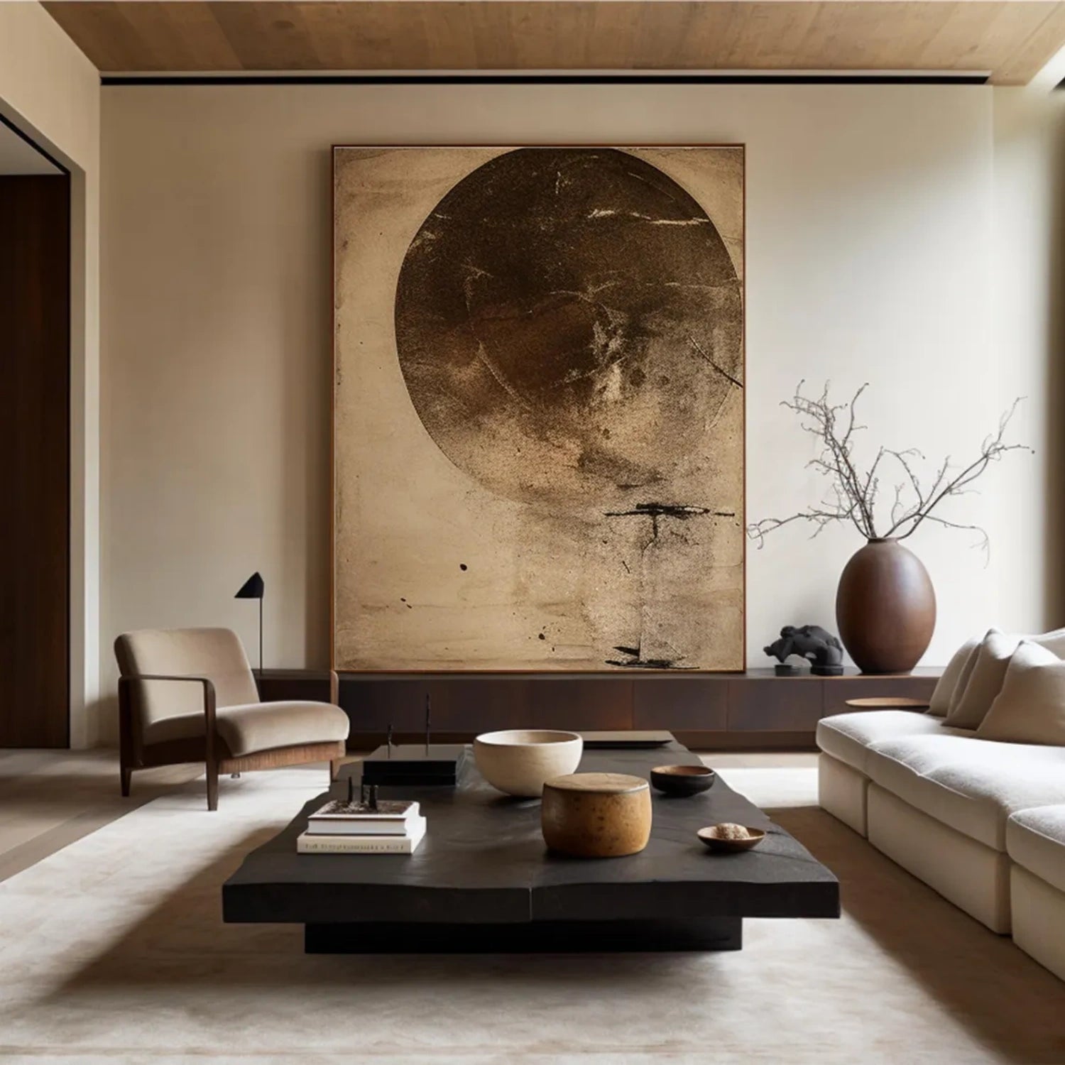 Abstract Tranquility Art Painting #WS267 - Modern Canvas Wall Art for Living Room, Bedroom & Office Decor