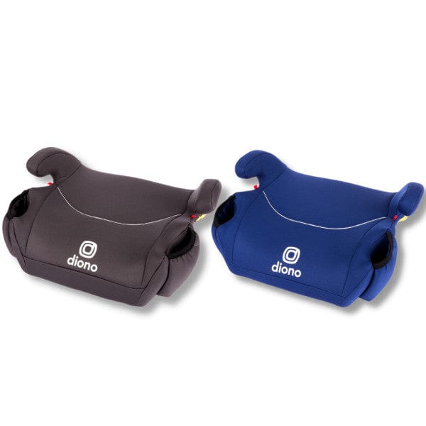 Diono Solana Backless Booster Car Seat (2 Pack) - Lightweight & Portable for Kids 3-12 Years - Perfect for Travel, School, and Carpooling