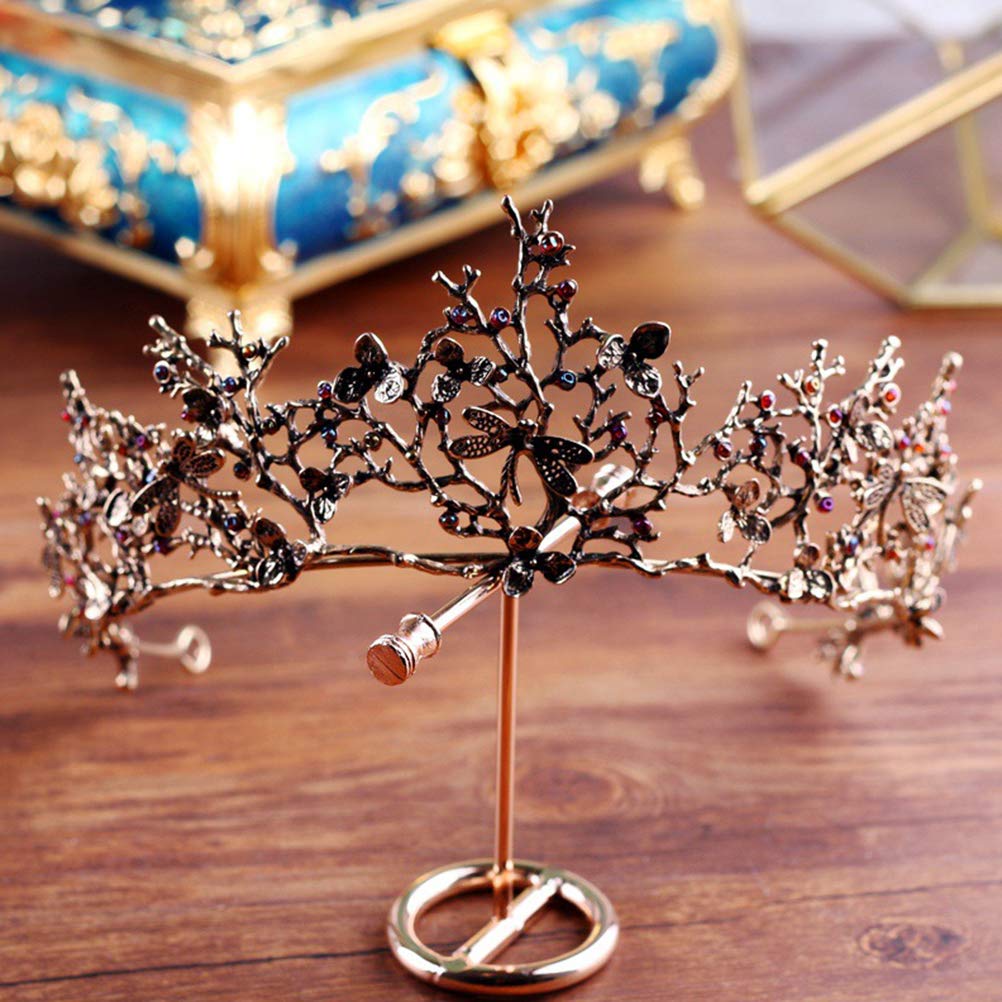 Elegant Wedding Tiara for Women - Bridal Hair Crown for Bride, Princess Party, Prom & Special Occasions