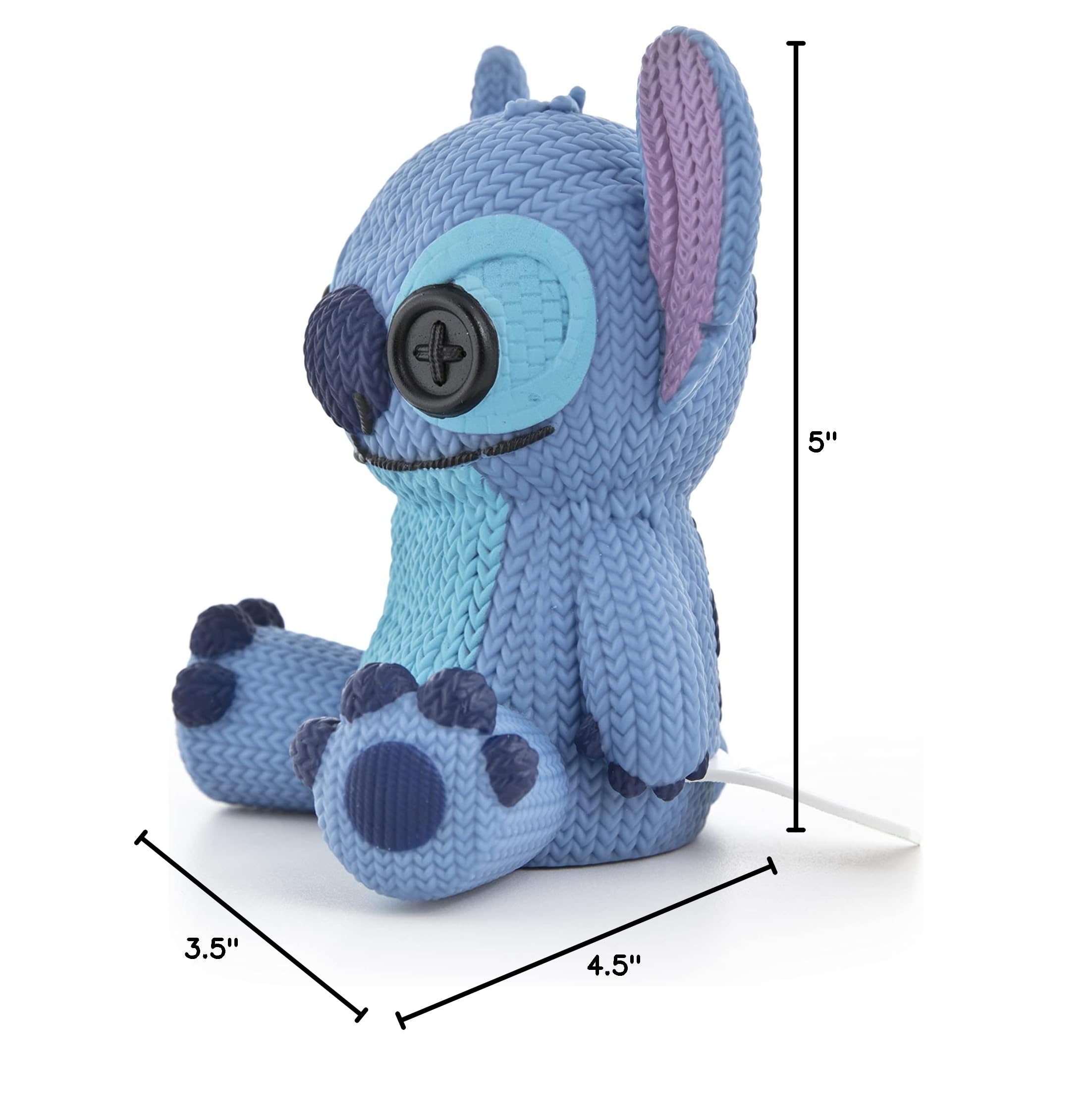 Handmade Disney Lilo and Stitch Plush Toy - Stitch #016 Collectible Figure - Perfect for Disney Fans, Kids Room Decor, and Gift Giving