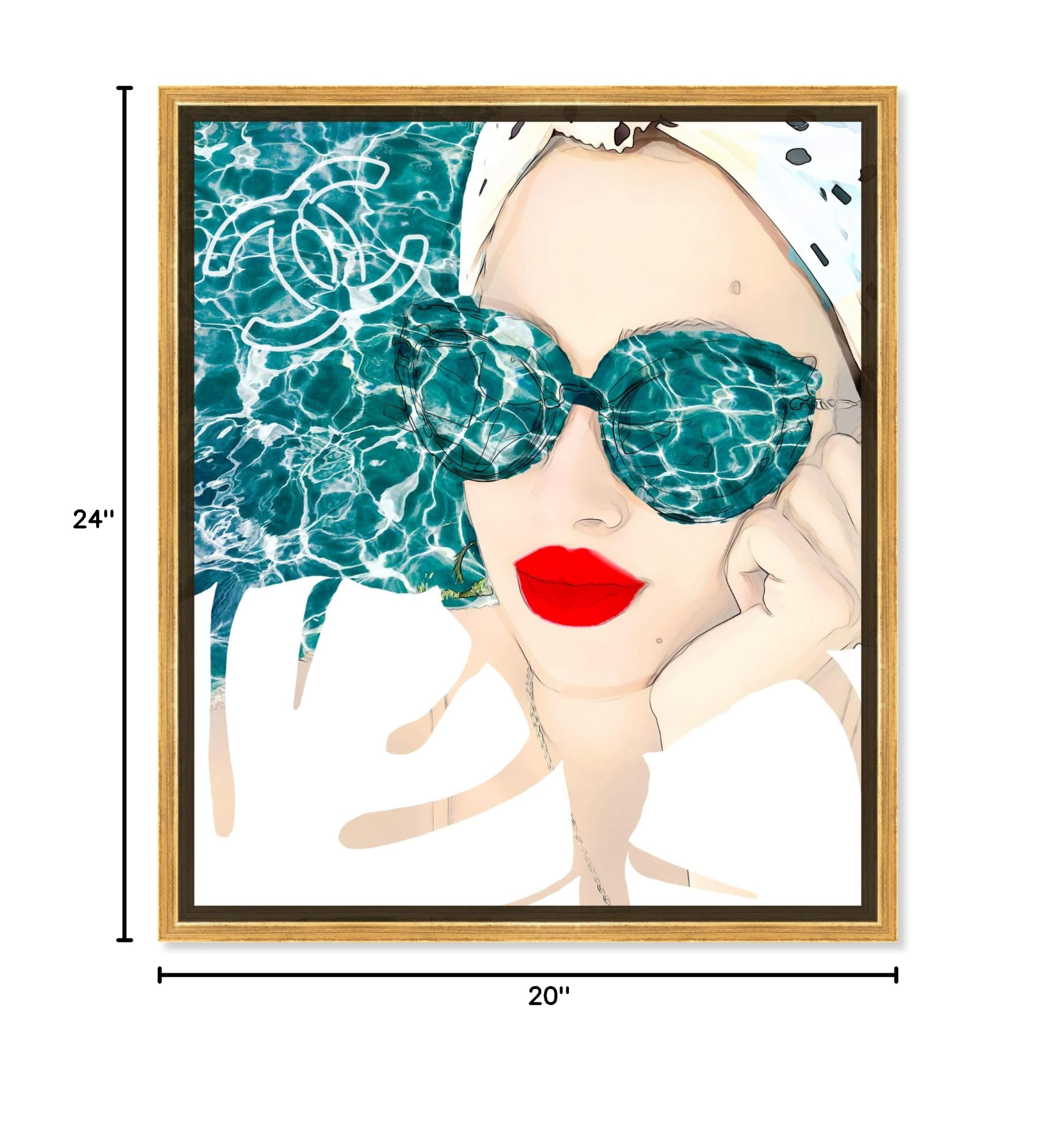 Stylish 'MariPily' Framed Canvas Wall Art Prints - Elegant Home Decor for Living Room, Bedroom & Office