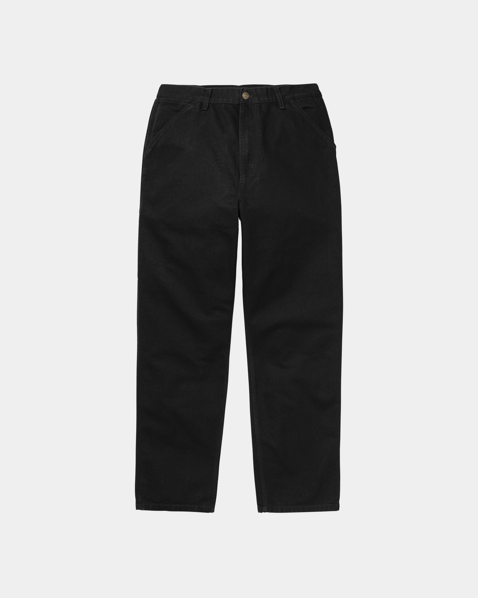 Single Knee Pants for Men - Black Ripped Denim Jeans | Comfortable & Stylish for Casual Wear, Work, and Outdoor Activities