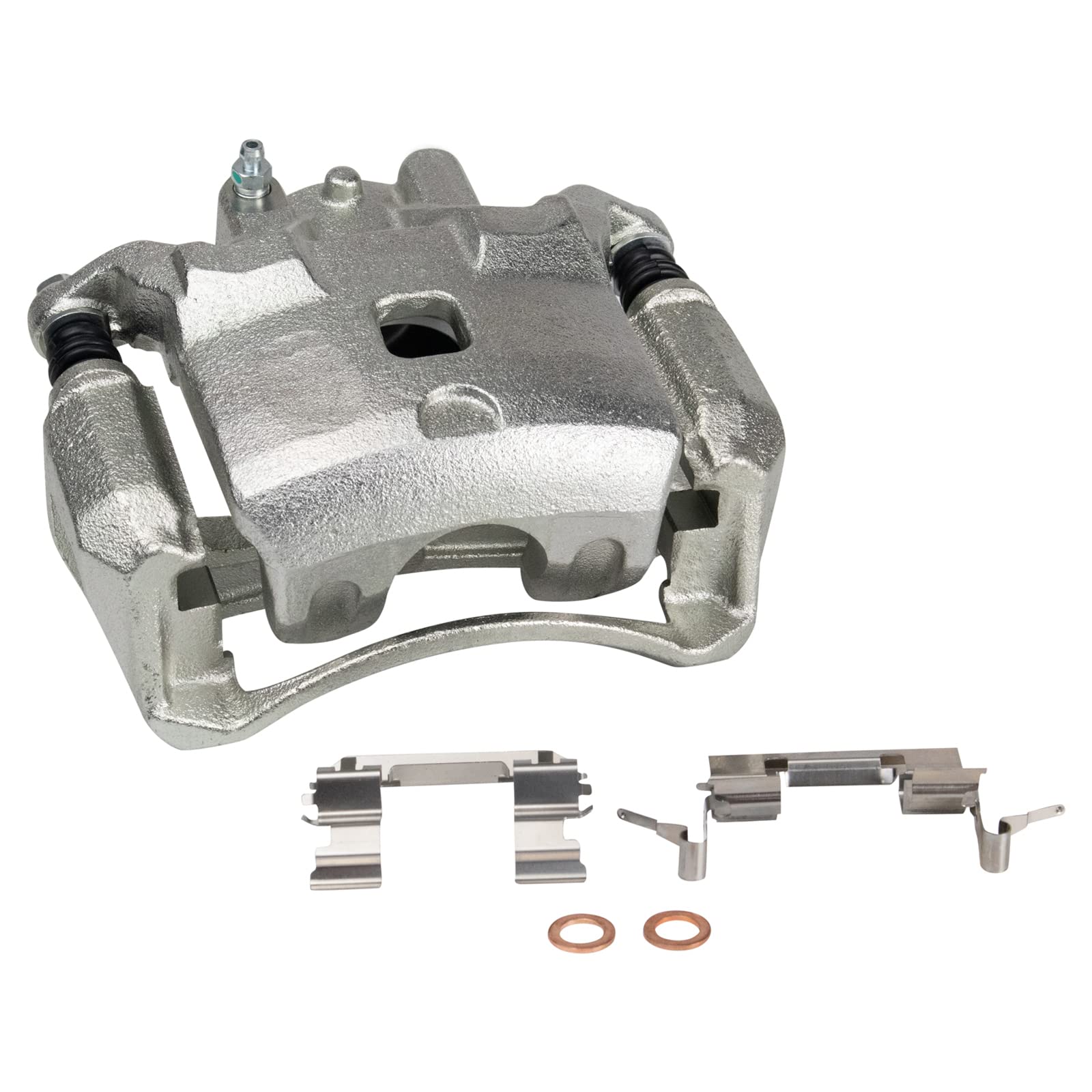 TRQ Front Performance Brake Pad & Rotor Kit - Semi-Metallic Vented Premium G-Coated - Compatible with 2007-2012 Nissan Sentra - Perfect for Daily Driving, City Commuting & Performance Upgrades