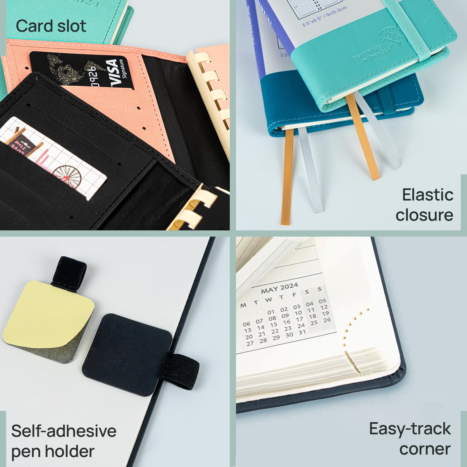 POPRUN 2024-2025 Pocket Planner (3.5