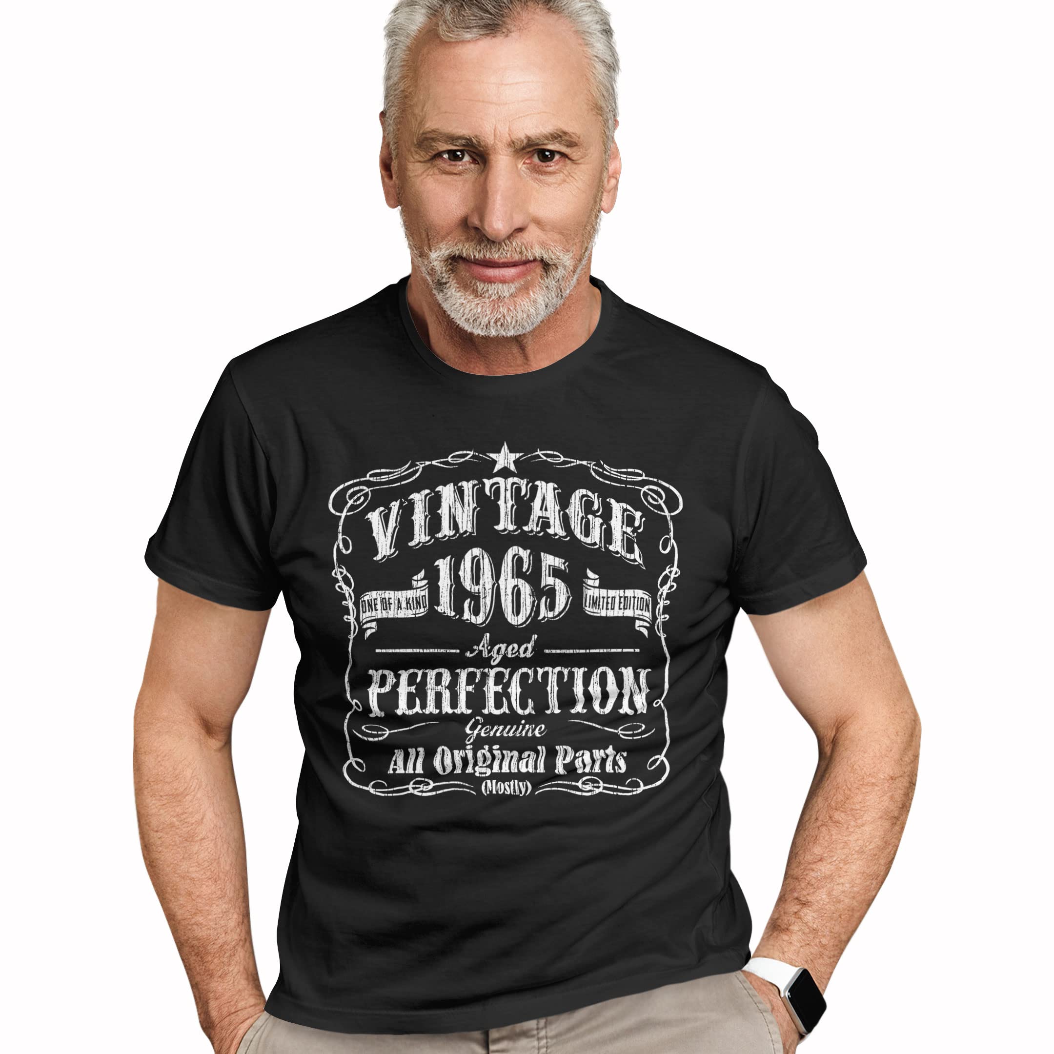 Vintage 1960s Birthday T-Shirt for 62nd Birthday - Retro 60 Year Old Gift T-Shirt - Perfect for Milestone Birthday Parties & Celebrations