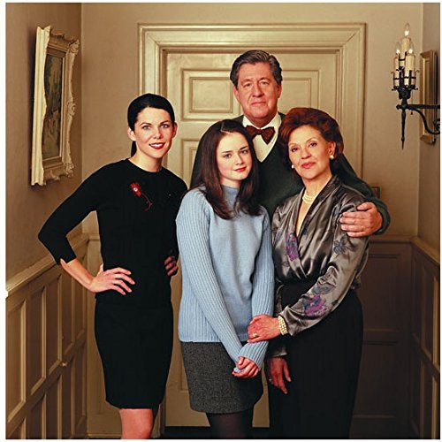 The Gilmore Family Portrait: Lauren Graham as Lorelai Gilmore, Alexis Bledel as Rory Gilmore, Kelly Bishop as Emily Gilmore - 8x10 Photo - Perfect for Home Decor, Fan Collections, and Gift Giving
