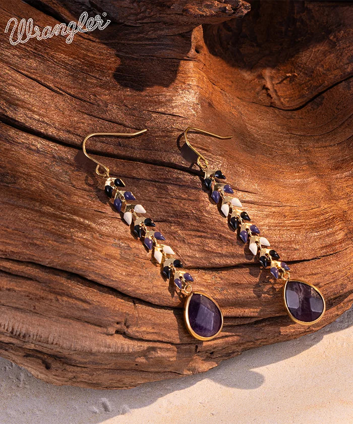 Wrangler Demeter’s Tear Necklace and Earrings Set - Sterling Silver Greek Goddess Jewelry for Women, Perfect for Weddings, Parties & Special Occasions
