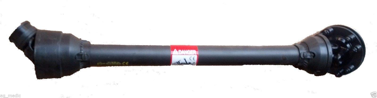 Slip Clutch PTO Shaft for 5' & 6' Rotary Cutters - 6 Spline Both Ends with 2 Disc Clutch - Perfect for Tractor Mowers & Agricultural Equipment