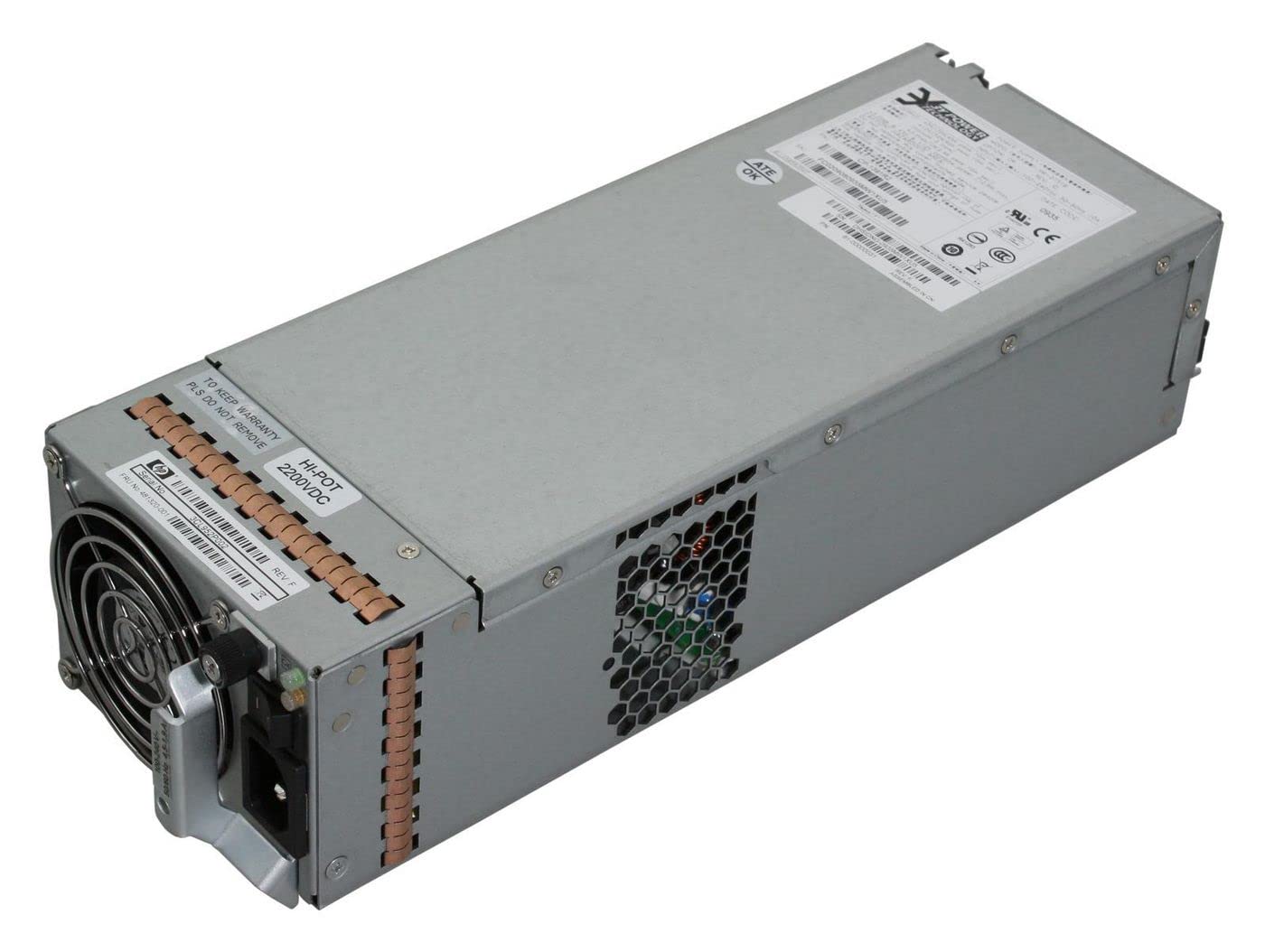 HP MSA2000 Power Supply - Replacement PSU for HP StorageWorks MSA2000 Series - High-Performance Server Power Supply for Data Centers & Enterprise Storage Solutions