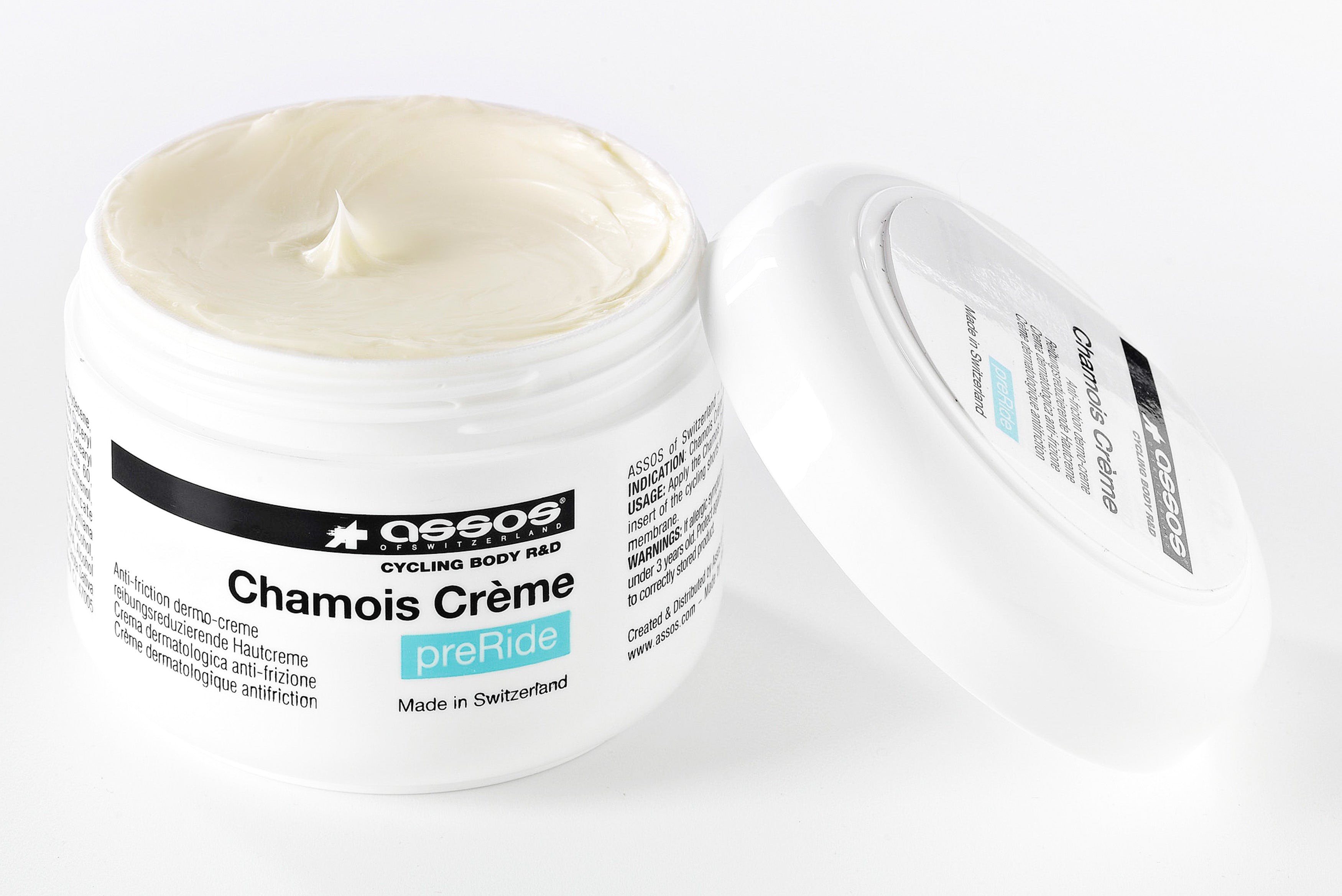 Assos Chamois Cream 140ml - Anti-Chafing & Anti-Friction Cycling Cream for Long Rides & Comfort - Ideal for Road Biking, Mountain Biking & Triathlon Training