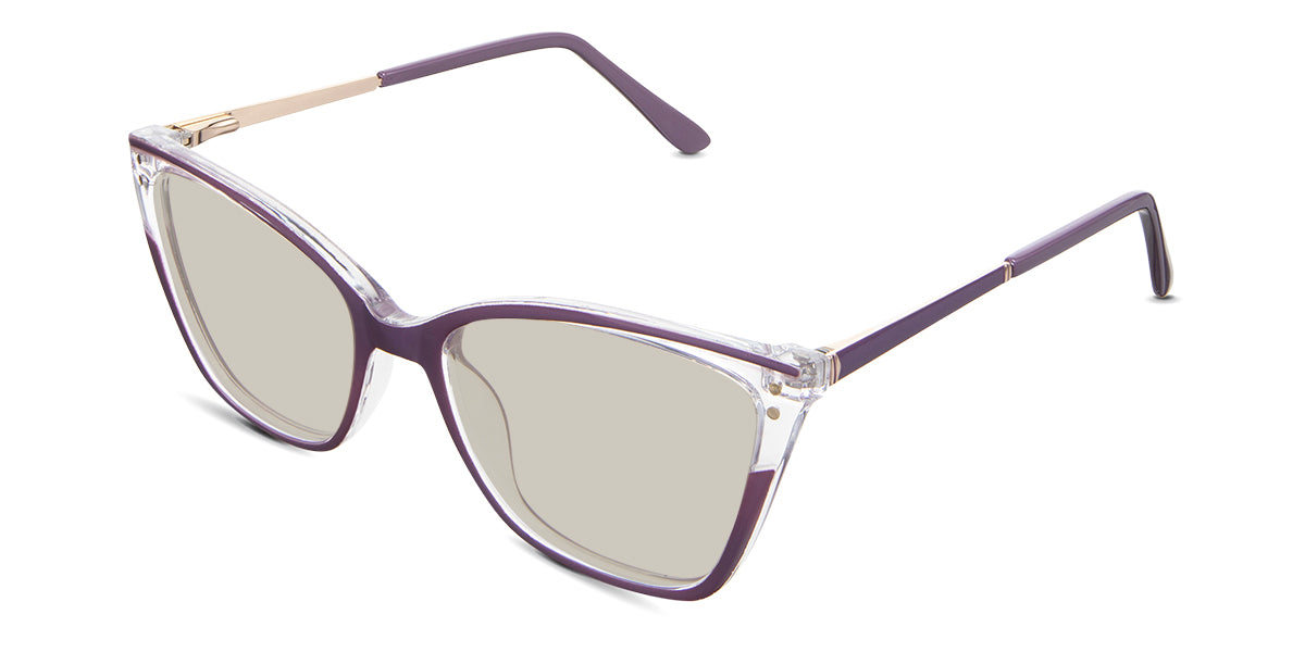 Mila Women's Prescription Tinted Glasses - Stylish & UV Protection for Work, Driving & Outdoor Activities