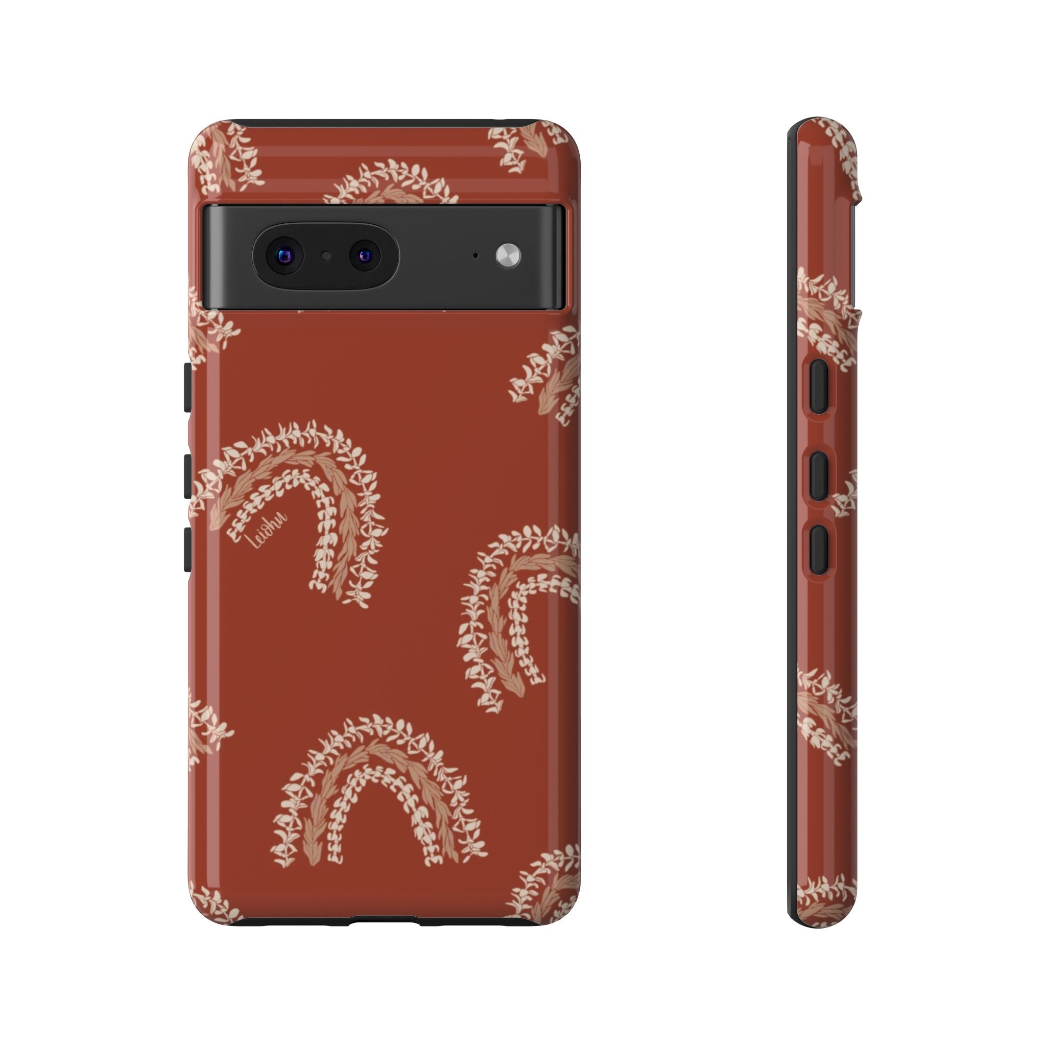 Authentic Hawaiian Ānuenue Lei - Colorful Flower Necklace for Google Pixel Phone Accessories - Perfect for Luau Parties, Graduations, and Hawaiian-Themed Events