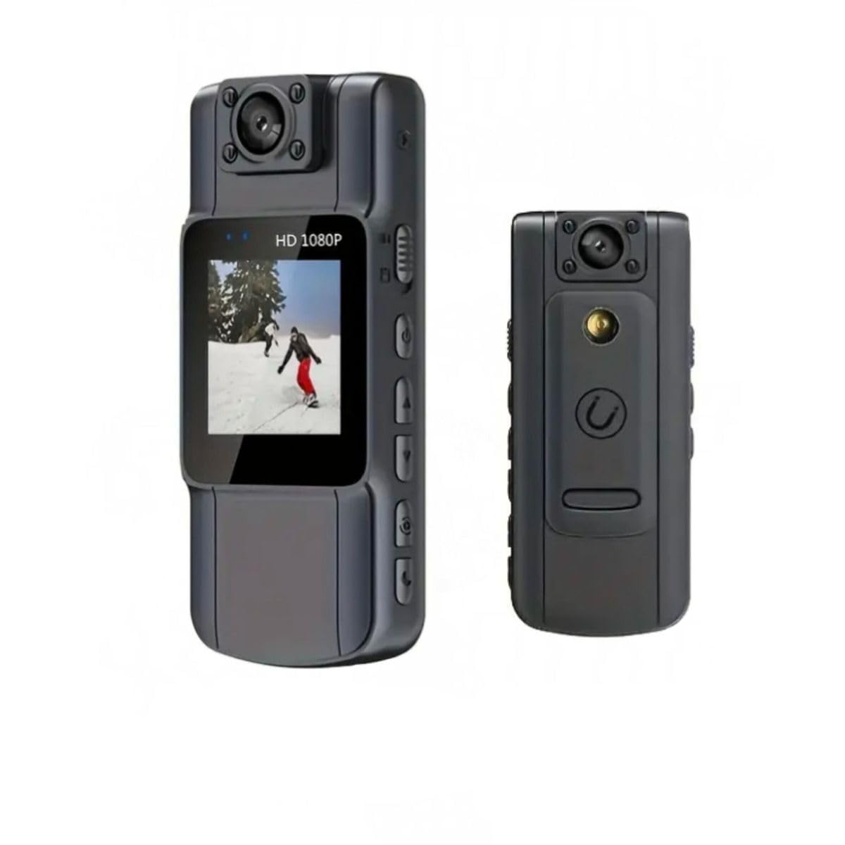 4K WiFi Action Camera with IR Night Vision - Waterproof Sports Camcorder for Cycling, Skiing, Surfing & Outdoor Adventures - Portable HD 1080P/4K Video Recording for Vlogging & Extreme Sports