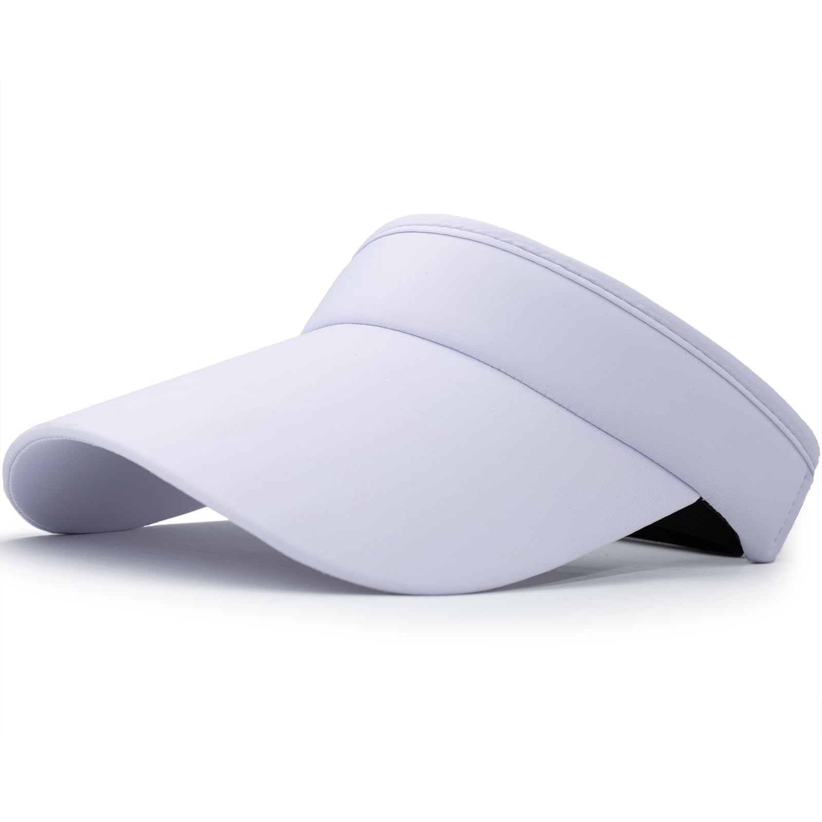 Women's & Men's UPF 50+ Sun Protection Visor Hat - Adjustable Wide Brim Sports Cap for Golf, Running, Hiking & Outdoor Activities - Breathable Mesh Design for Summer Sun Safety