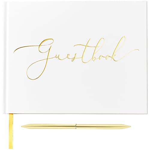 Guestbook and Ballpoint Pen