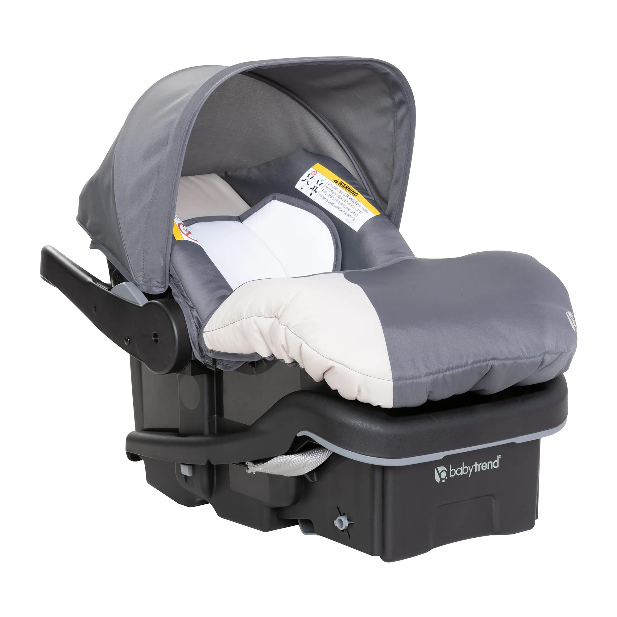 Baby Trend Sit N' Stand Double Stroller 2.0 DLX - Lightweight Convertible Stroller with 5-Point Safety Harness & EZ-Lift Plus Infant Car Seat - Cozy Magnolia Cover - Perfect for Twins, Siblings or Toddlers - Ideal for Shopping, Travel & Outdoor Walks