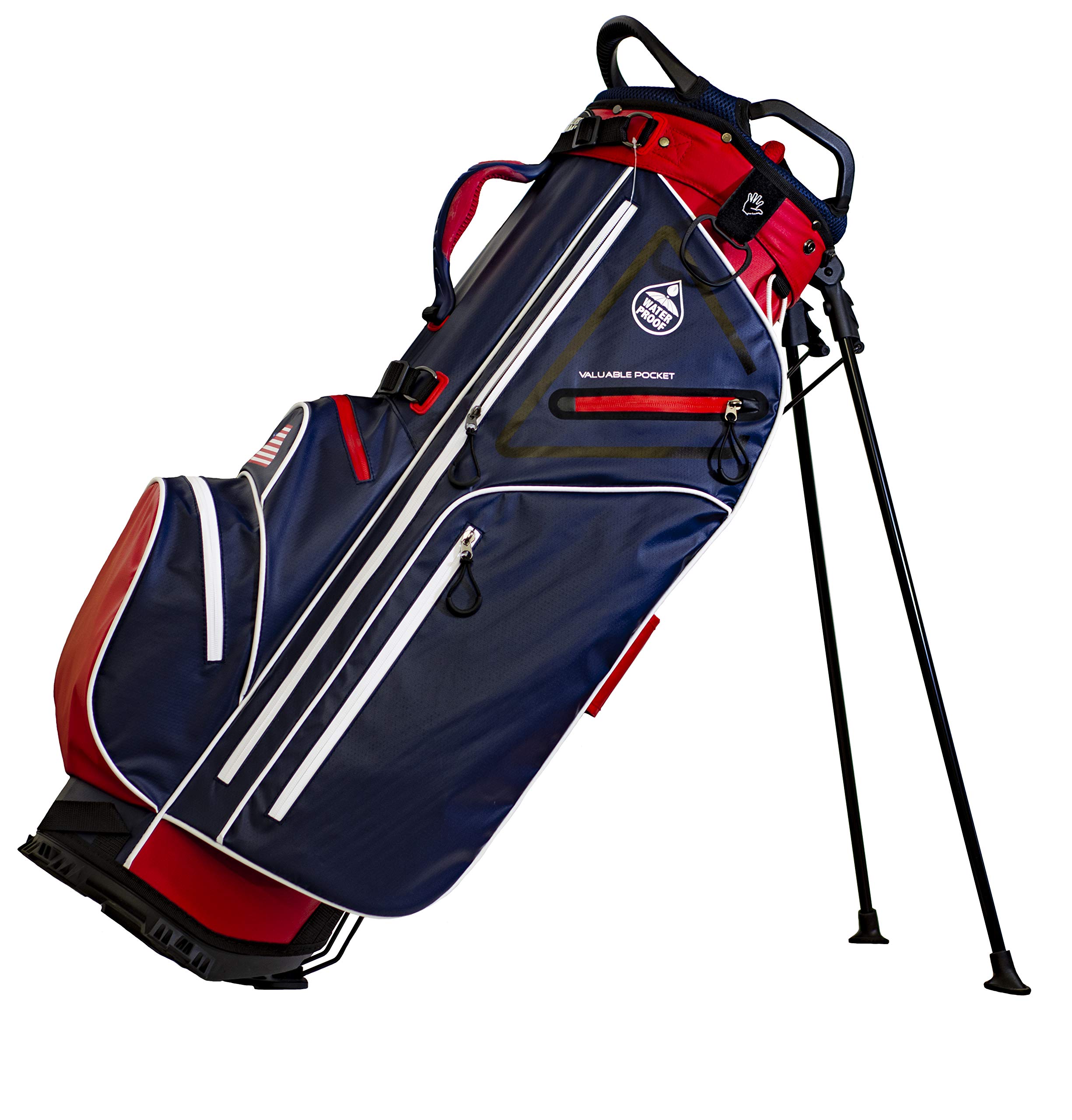 Club Champ Waterproof Stand Golf Bag - Lightweight & Durable for All Weather - Perfect for Golfers, Driving Range & Outdoor Sports