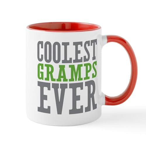 White/Red Inside - Coolest Gramps Mug